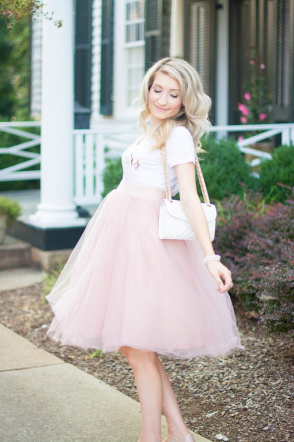 Pretty As A Princess In Tulle With Baby Bump - J'adore Lexie Couture