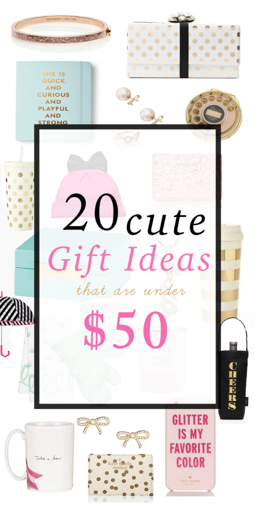 20 Of The Cutest & Girly Gift Ideas Under $50 - J'adore Lexie Couture