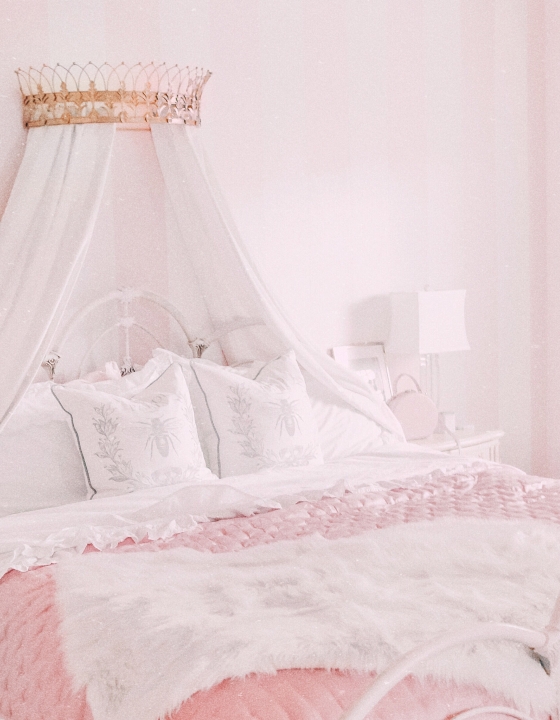 A Pretty & Pink Striped Accent Wall with Hgtv Home by Sherwin Williams