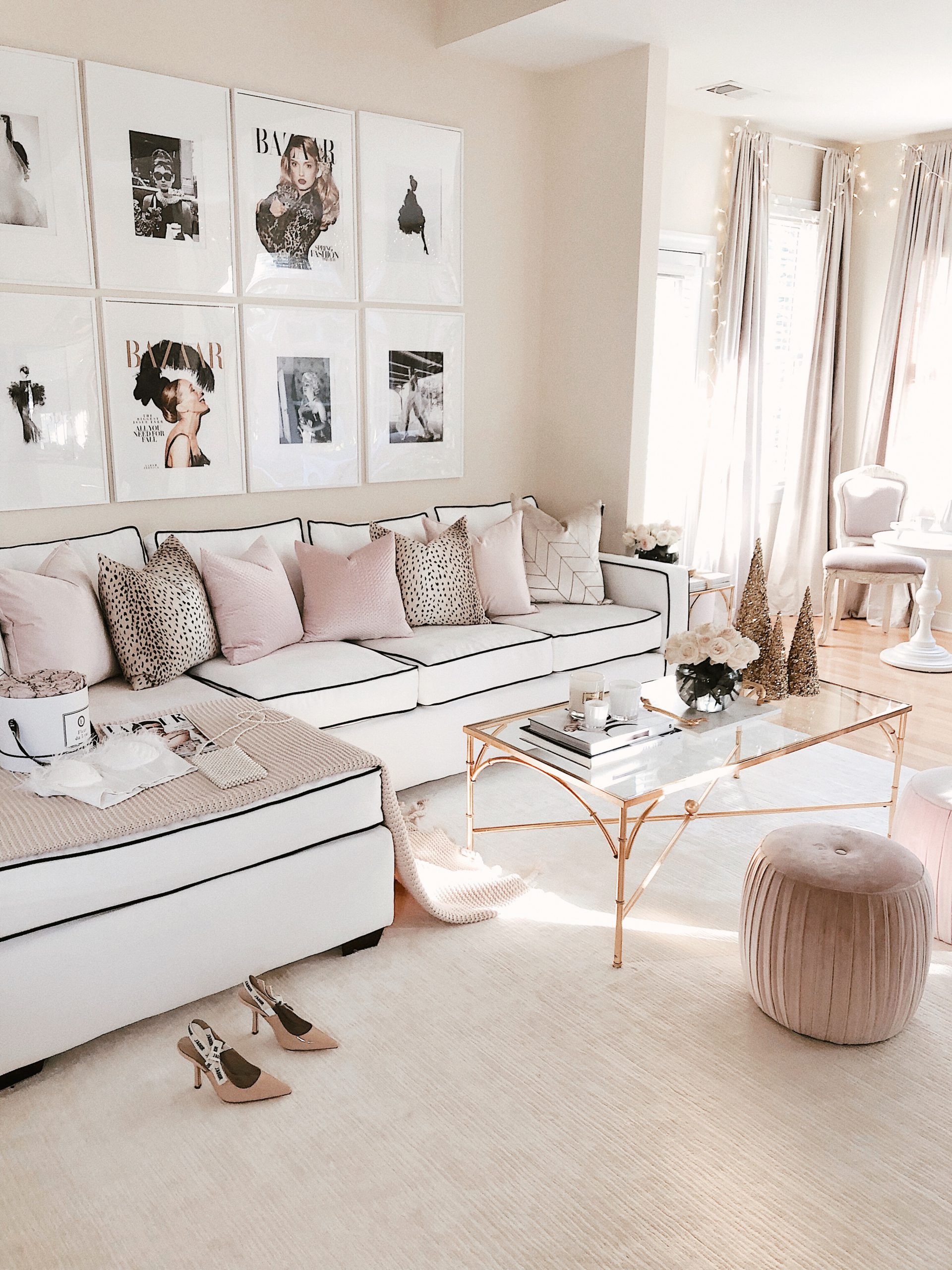 CHANEL Inspiration …  Chanel inspired room, Apartment decor