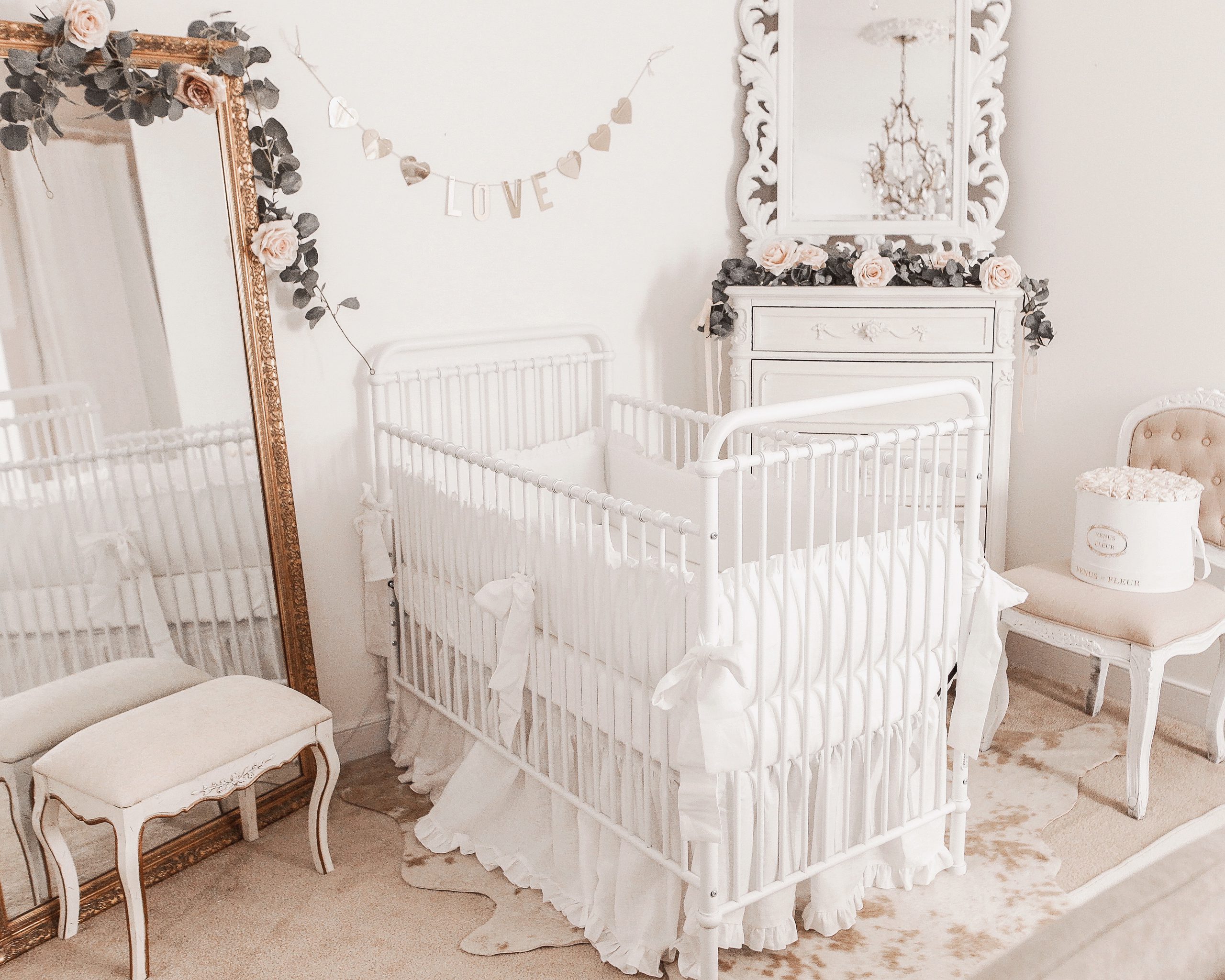 A Small Elegant Nursery With Vintage Charm J Adore Lexie Couture