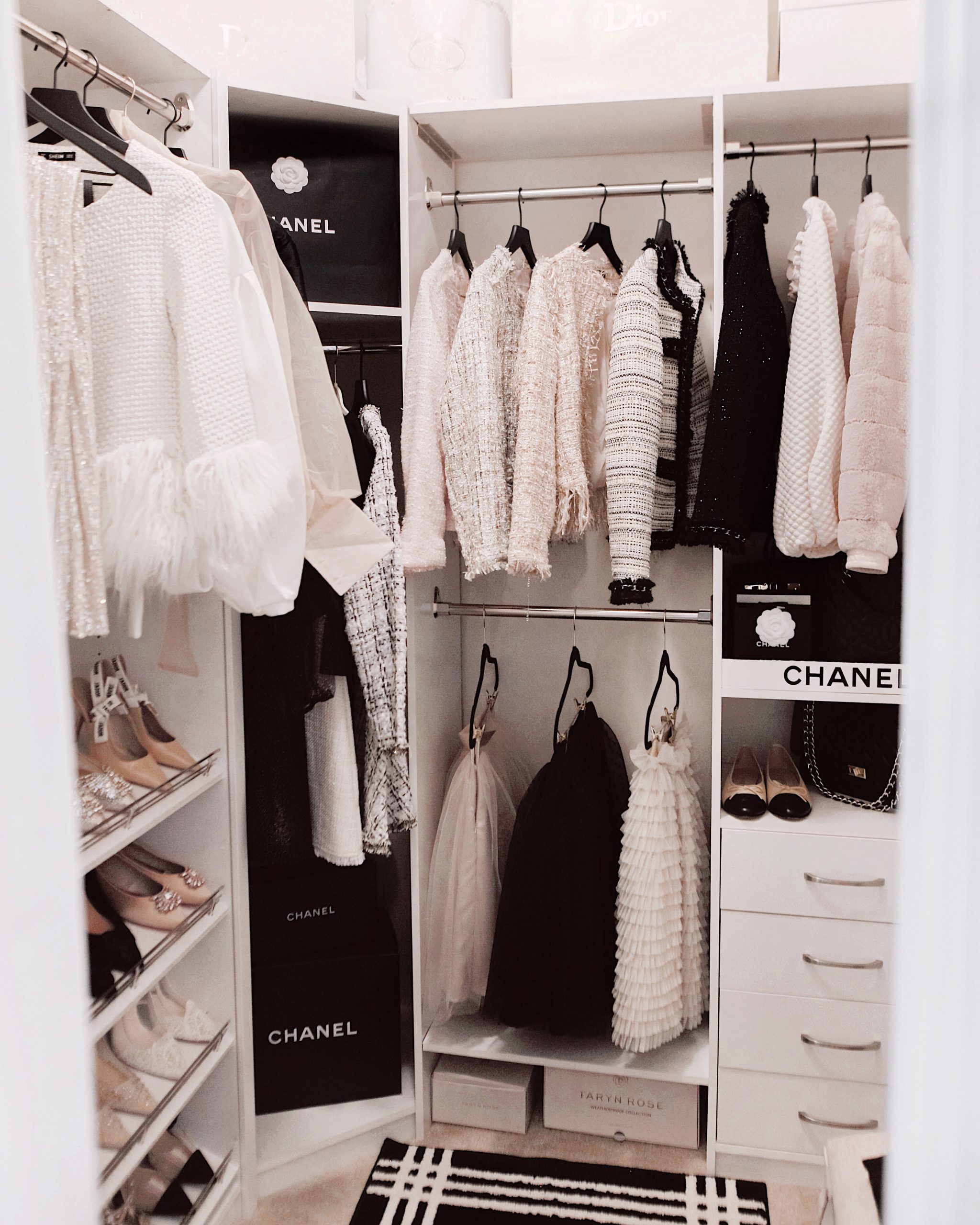 A Pretty Couture Closet Makeover