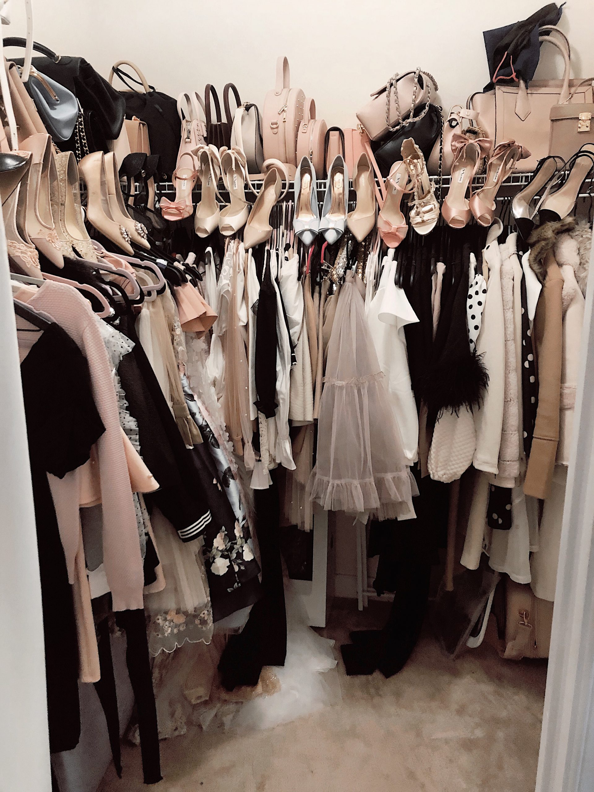A Pretty Couture Closet Makeover