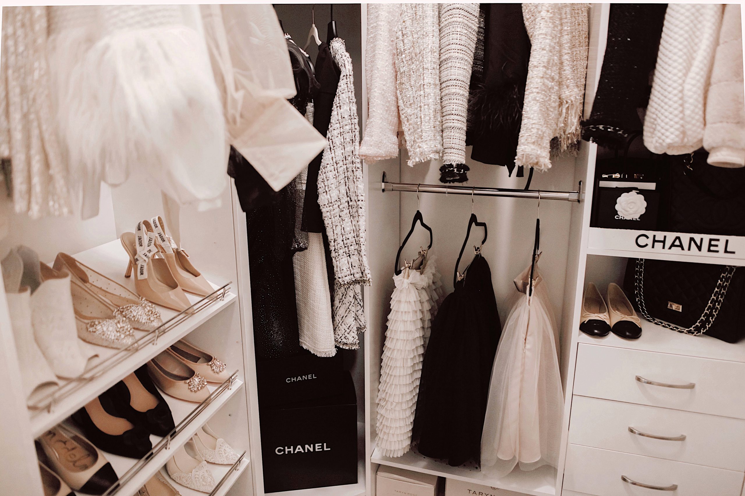 A Pretty Couture Closet Makeover